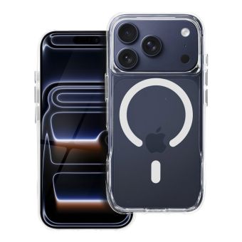 Roar Slim TPU/TPC Magsafe Defender iPhone 17 Pro Max - transparentný