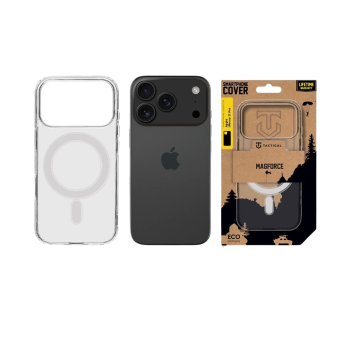 Obal Tactical MagForce Apple iPhone 17 Pro transparentný