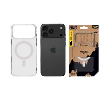 Obal Tactical MagForce Apple iPhone 17 Pro Max transparentný