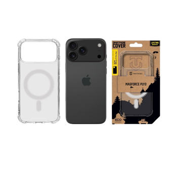 Obal Tactical MagForce Plyo Apple iPhone 17 Pro Max transparentný