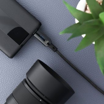 FORCELL F-ENERGY C274 cable Type C to Type C QC4.0 PD 3A 60W Digital 1,2 m black