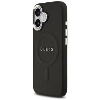 Obal Guess PU Saffiano MagSafe Apple iPhone 17 GUHMP17SPSAREGSK čierny