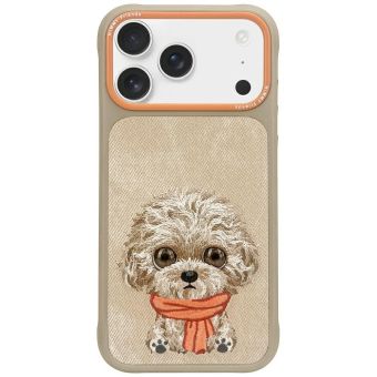 NIMMY case BIG EYED PET 2.0 Dog for IPHONE 17 Pro beige