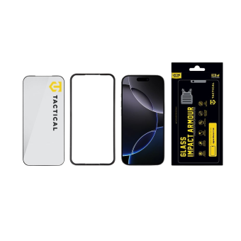 Ochranné sklo Tactical Glass Impact Armour Apple iPhone Air čierne