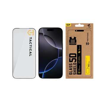Ochranné sklo Tactical Glass Shield 5D Apple iPhone 17 Pro čierne