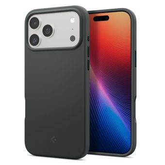 Spigen Silicone Fit Mag Magsafe iPhone 17 Pro Max Abyss Green