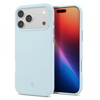 Spigen Silicone Fit Mag Magsafe iPhone 17 Pro Max Mute Blue
