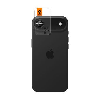 Spigen Optik Pro Glas.Tr ”Ez Fit” Camera Protector 2-Pack for iPhone 17 Air Black