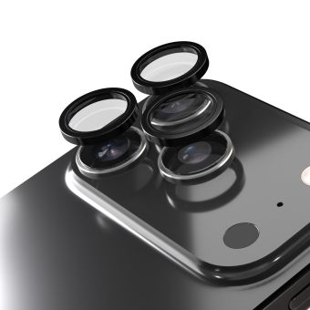 Ochranné sklo na fotoaparát Etteri Camera Lens Protector Apple iPhone 17 Pro/17 Pro Max čierne