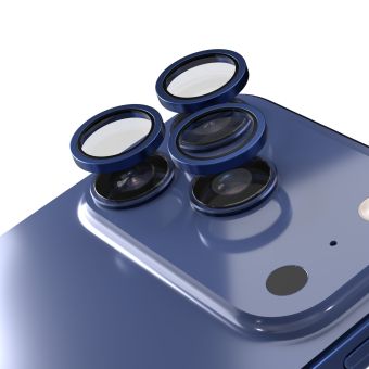 Ochranné sklo na fotoaparát Etteri Camera Lens Protector Apple iPhone 17 Pro/17 Pro Max modré