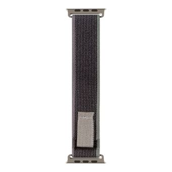 Remienok OBAL:ME Textil Apple Watch 42-49mm M-L sivo-zelený