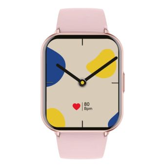 Smartwach TITMO E-100 (TFT, bluetooth call) pink