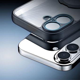 DUX DUCIS case AIMO MAG STAND compatible with MagSafe for IPHONE 17 black