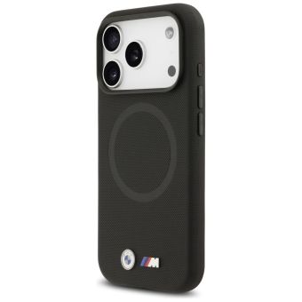 Obal BMW M FW Metal Logo Apple iPhone 17 Pro Max BMHMP17X25PFWSMK čierny