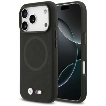Obal BMW M FW Metal Logo Apple iPhone 17 Pro Max BMHMP17X25PFWSMK čierny