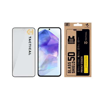 Ochranné sklo Tactical Glass Shield Privacy Stealth 5D Samsung Galaxy A55 5G A556 čierne