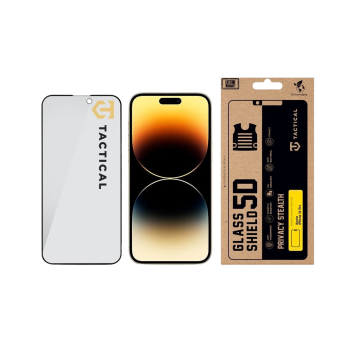 Ochranné sklo Tactical Glass Shield Privacy Stealth 5D Apple iPhone 14 Pro čierne