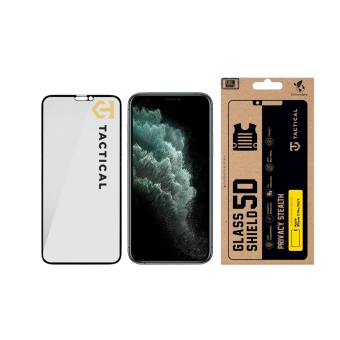 Ochranné sklo Tactical Glass Shield Privacy Stealth 5D Apple iPhone 11 Pro/XS/X čierne
