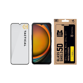Ochranné sklo Tactical Glass Shield Privacy Stealth 5D Samsung Galaxy XCover7 5G čierne