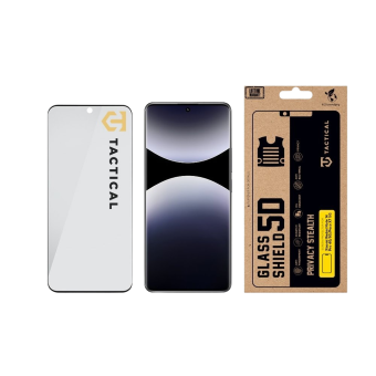 Ochranné sklo Tactical Glass Shield Privacy Stealth 5D Xiaomi Redmi Note 14 Pro 4G/5G/POCO X7 5G čierne