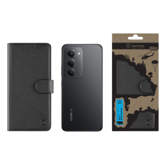 Obal Tactical Field Notes Book Xiaomi Redmi 15 4G/5G čierny