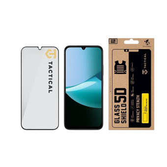 Ochranné sklo Tactical Glass Shield Privacy Stealth 5D Xiaomi Redmi 15C 4G/5G čierne