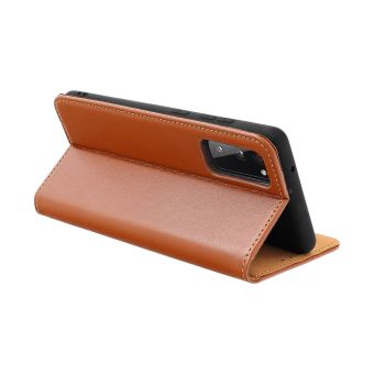 SMART PRO Book leather case for SAMSUNG S26 Ultra brown