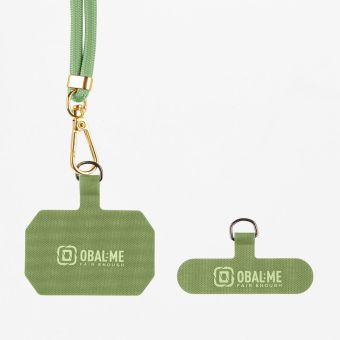 OBAL:ME NeckTag Allure šnúrka na telefón zelená