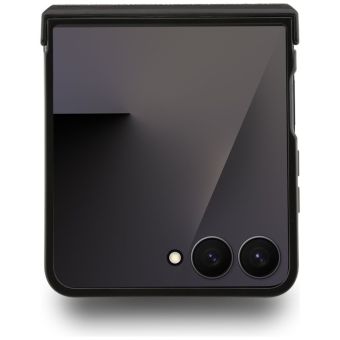 Obal Karl Lagerfeld PU Saffiano Karl and Choupette Samsung Galaxy Z Flip7 5G F766 KLHCZF7SAPKCNPK čierny