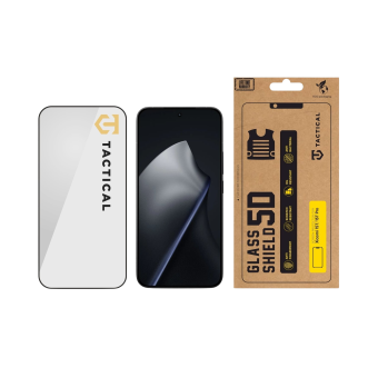 Ochranné sklo Tactical Glass Shield 5D Xiaomi 15T/15T Pro čierne