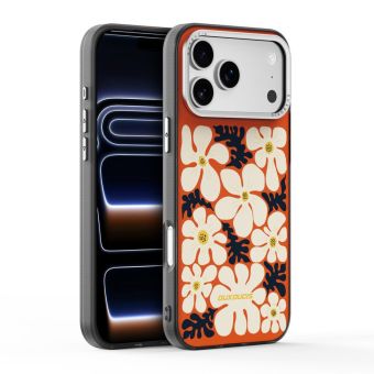Dux Ducis TPU/TPC Moro iPhone 17 Pro Max kvety - orange