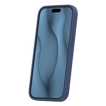 Obal Silicone Thin Mag Apple iPhone 14 tmavomodrý