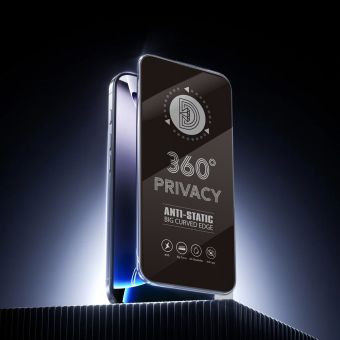 Ochranné sklo Privacy/Antispy 360 Samsung Galaxy S24 Ultra 5G S928 čierne