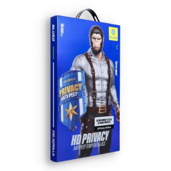 Ochranné sklo Blueo Mr. Monkey Glass 5D HD Privacy Anti-peep Samsung Galaxy S26 5G S942 čierne