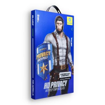 Ochranné sklo Blueo Mr. Monkey Glass 5D HD Privacy Anti-peep Samsung Galaxy S26 Plus 5G S947 čierne