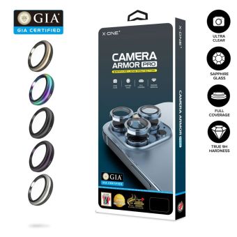 Sklo X-ONE Sapphire Camera Armor Samsung Galaxy S26 S941 - silver