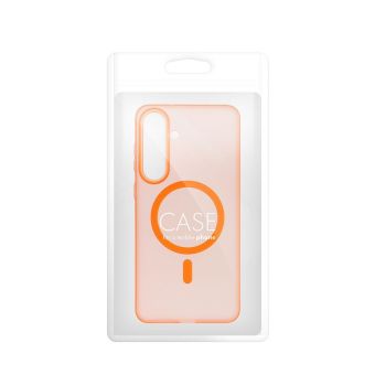 Obal GO ORANGE MagSafe Samsung Galaxy S25 FE 5G S731 oranžový