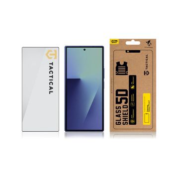 Ochranné sklo Tactical Glass Shield 5D Samsung Galaxy Z Fold7 5G F966 čierne (predné)