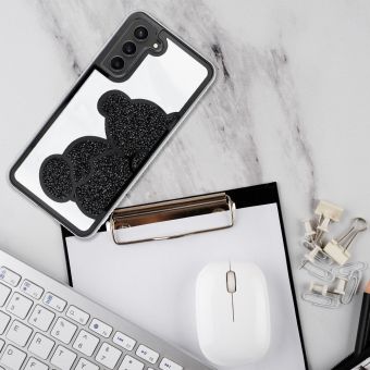 Obal TEDDY BEAR Samsung Galaxy A57 5G A576 čierny