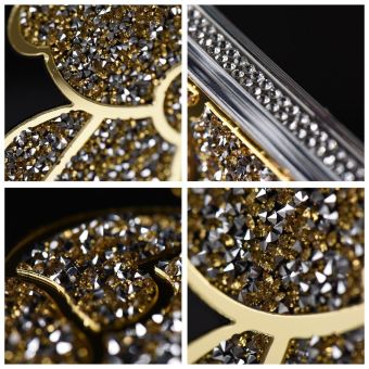 Obal TEDDY BEAR Samsung Galaxy A57 5G A576 zlatý