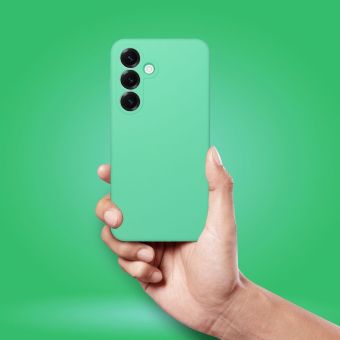 Obal SILICONE 2mm Samsung Galaxy A57 5G A576 zelený