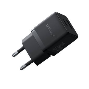Baseus Palm Fast USB-A/USB-C 20W čierna