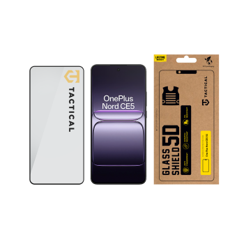 Ochranné sklo Tactical Glass Shield 5D OnePlus Nord CE5 5G čierne