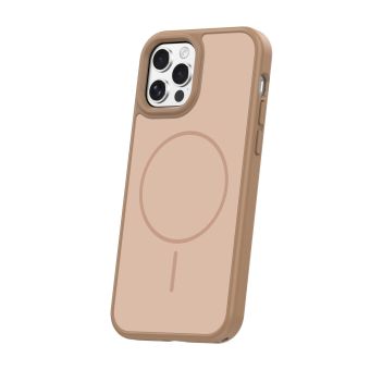 Frame Thin Magsafe TPU/TPC  iPhone 12/12 Pro - hnedé