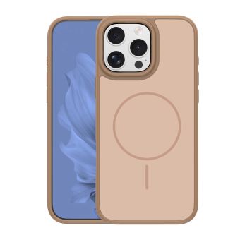 Frame Thin Magsafe TPU/TPC  iPhone 16 Pro - hnedé
