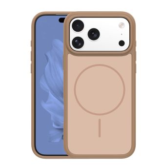 Frame Thin Magsafe TPU/TPC  iPhone 17 Pro - hnedý