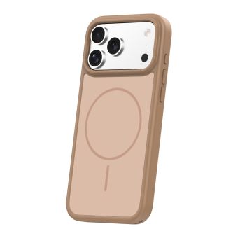 Frame Thin Magsafe TPU/TPC  iPhone 17 Pro - hnedý