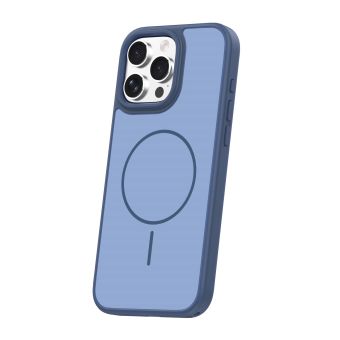 Frame Thin Magsafe TPU/TPC  iPhone 16 Pro - tmavo-modré