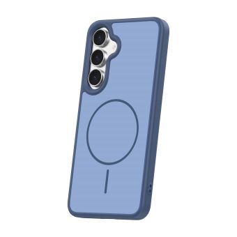 Frame Thin Magsafe TPU/TPC Samsung S25 FE S731 - tmavo-modré