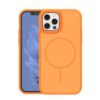 Frame Thin Magsafe TPU/TPC  iPhone 12/12 Pro - oranžové